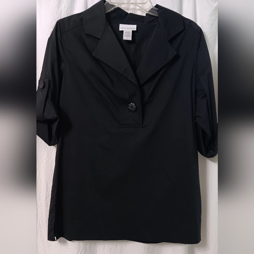 Sorf Surroundings Black Women's Top Size S